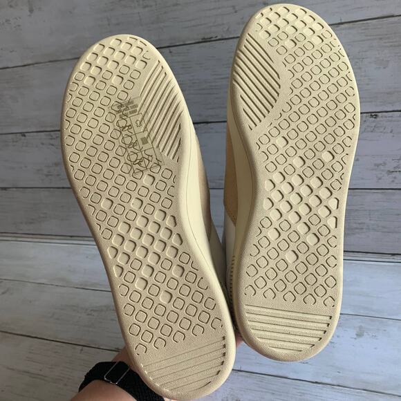 NEW Everlane The Releather Court Tennis Shoes Sneakers in White/Green/Tan - Picture 8 of 8